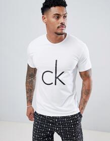 Облегающая футболка с логотипом Calvin Klein - Белый 782723