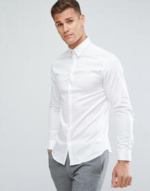 Рубашка со скрытыми пуговицами Selected Homme - Белый 809797