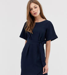 Платье с завязкой и рукавами-кимоно Closet - Темно-синий Closet London 760623