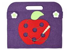 Сумка-игралка Овощи,фрукты и ягоды Смайл Декор 801711