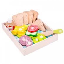 Деревянная игрушка Набор продуктов для пикника New Cassic Toys 968251