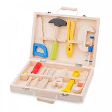 Деревянная игрушка Игровой набор инструментов 10 предметов New Cassic Toys 968138