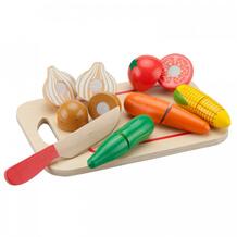 Деревянная игрушка Игровой набор Овощи New Cassic Toys 968148