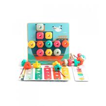 Развивающая игрушка Игровой набор Мозаика и шнуровка 2 в 1 TOPBRIGHT 969399
