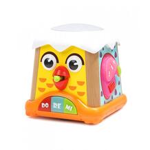 Деревянная игрушка Музыкальный бизи-куб Цыпленок 5 в 1 TOPBRIGHT 969395