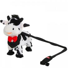 Интерактивная игрушка Корова на жестком поводке Пушистые друзья 967015