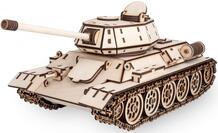 Конструктор деревянный 3D EWA Танк T-34 Eco Wood Art 914085