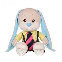 Мягкая игрушка Зайчик в рубашке и полосатом галстуке 25 см Jack&Lin 783672