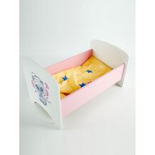 Кроватка для куклы Котенок в наушниках Коняша 810076