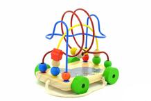 Каталка-игрушка Лабиринт-каталка Слоник Мир деревянных игрушек 72931