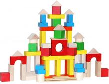 Деревянная игрушка Строим сами окрашенный 66 деталей Краснокамская игрушка 236797