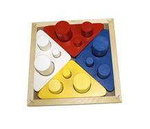 Деревянная игрушка Цилиндры втыкалки Цвет, размер, диаметр РНТойс 754169