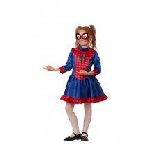 Карнавальный костюм Человек Паук девочка Мстители Марвел 5095 Батик 772288