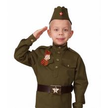 Карнавальный костюм Солдат малютка (хлопок) Jeanees 845908