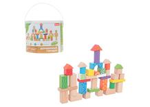 Деревянная игрушка Набор для конструирования Деревянный городок Развитика 834460