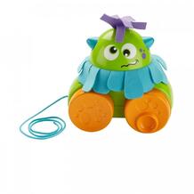 Каталка-игрушка Mattel Монстрик Играй и катай на веревочке Fisher Price 609208