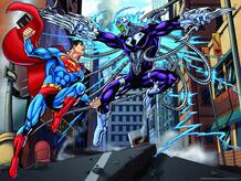 Стерео пазл Супермен против Брейниака Prime 3D 855133