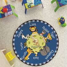 Kids Коврик Rugs Animal Planet 3мм 133 см CONFETTI 479596