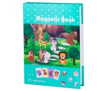 Развивающая игрушка игра В зоопарке 59 деталей Magnetic Book 683081