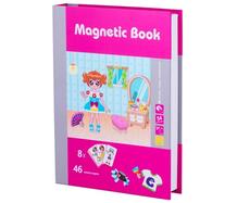 Развивающая игрушка игра Модница 54 детали Magnetic Book 683089