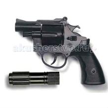 Игрушечный Пистолет с глушителем Американский полицейский/Americana Polizei 22,1 см EDISON 57121