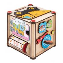 Деревянная игрушка Бизи-куб Самосвал со светом Kett-Up 896978