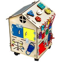 Деревянная игрушка Игры Монтессори Бизи-дом со светом Нумикон 856550