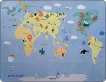 Детский коврик Карта мира Porolon 805794