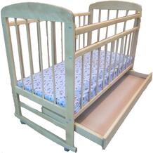 Детская кроватка 8 с ящиком 120x60 см (качалка) Мишутка 819790