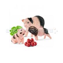 Игровой набор Мама свинья с поросятами Schleich 491771