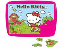 Набор пазлов Hello Kitty 2 x 42 детали Pilsan 553971
