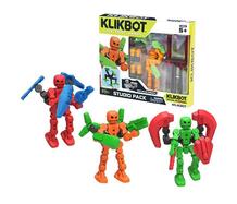 Игрушка набор Студия Klikbot Stikbot 812851