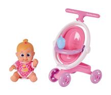 Кукла Бони с коляской 16 см Bouncin' Babies 695554