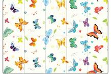 Игровой коврик портативный Butterfly World 140х200х1 см FunnyLon 914403