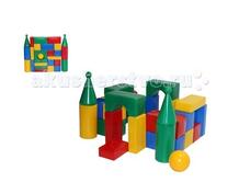 Развивающая игрушка Строительный набор Стена-смайл (27 элементов) СВСД 69298