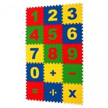 Игровой коврик пазл Математика 20x20x0,9 cм Eco Cover 64314