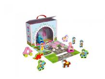 Деревянная игрушка Чемоданчик Замок принцессы Tooky Toy 565626