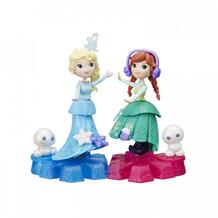 Холодное сердце Маленькая кукла на движущейся платформе-снежинке Disney Princess 619718