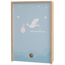 Деревянная подарочная коробка Memory Box Welcome little one 38х25х10 см Акушерство 639221