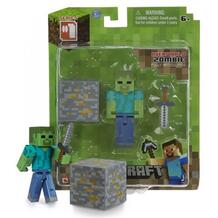 Фигурка Зомби с аксессуарами 8 см Minecraft 749836