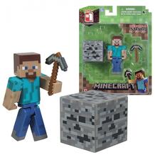 Фигурка Стив Игрок с аксессуарами 8 см Minecraft 749825