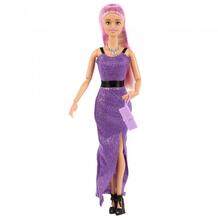 Кукла в блестящем платье 29 см Карапуз 812781