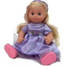Кукла в фиолетовом платье 25 см Наша Игрушка 843016