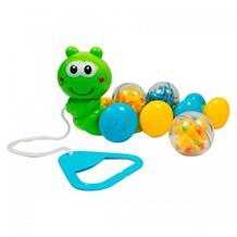 Каталка-игрушка Гусеница с шариками Bebelino 891518