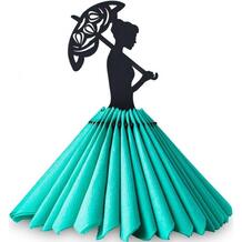 Салфетница сувенирная Ewa Леди с зонтом Eco Wood Art 914095
