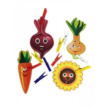 Игры с прищепками Подсолнух, лук, морковка, свекла Сибирские игрушки 908059