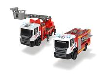 Пожарная машинка Scania кабина die-cast 17 см Dickie 872394