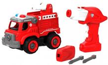 Конструктор Набор пластмассовых деталей Пожарная машина с пультом ДУ Shantou Bhs Toys 821482