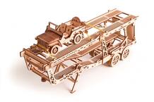 Механический 3D-пазл Прицеп Автовоз Wood Trick 807903