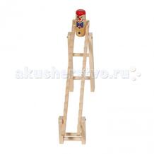 Деревянная игрушка Клоун на лесенке goki 74467